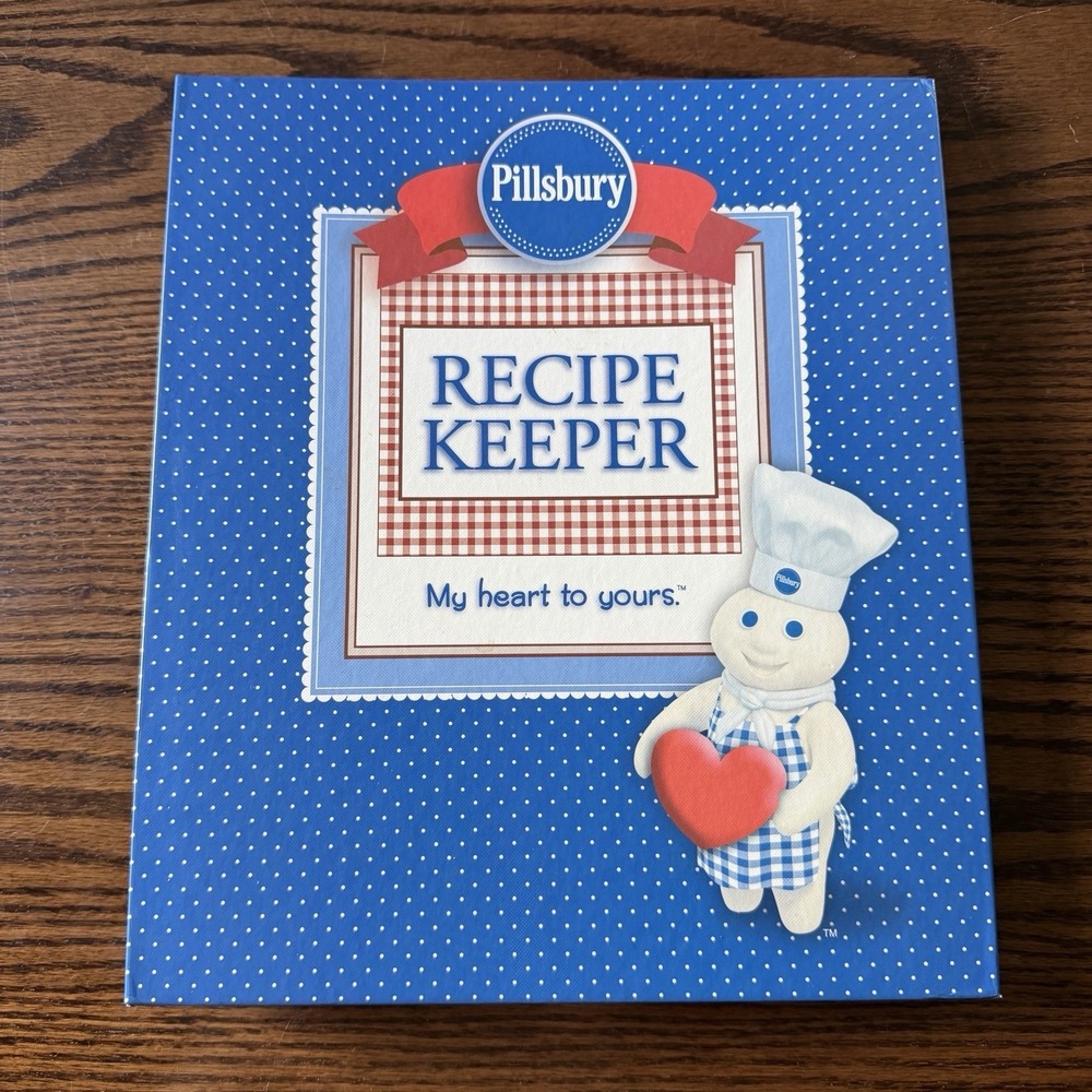 Pillsbury Doughboy Poppin'Fresh Recipe Keeper Notebook/Binder